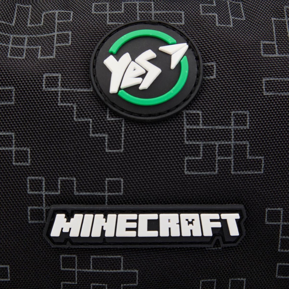 Рюкзак шкільний напівкаркасний Yes S-101 Minecraft Time LED 559823. Фото 15