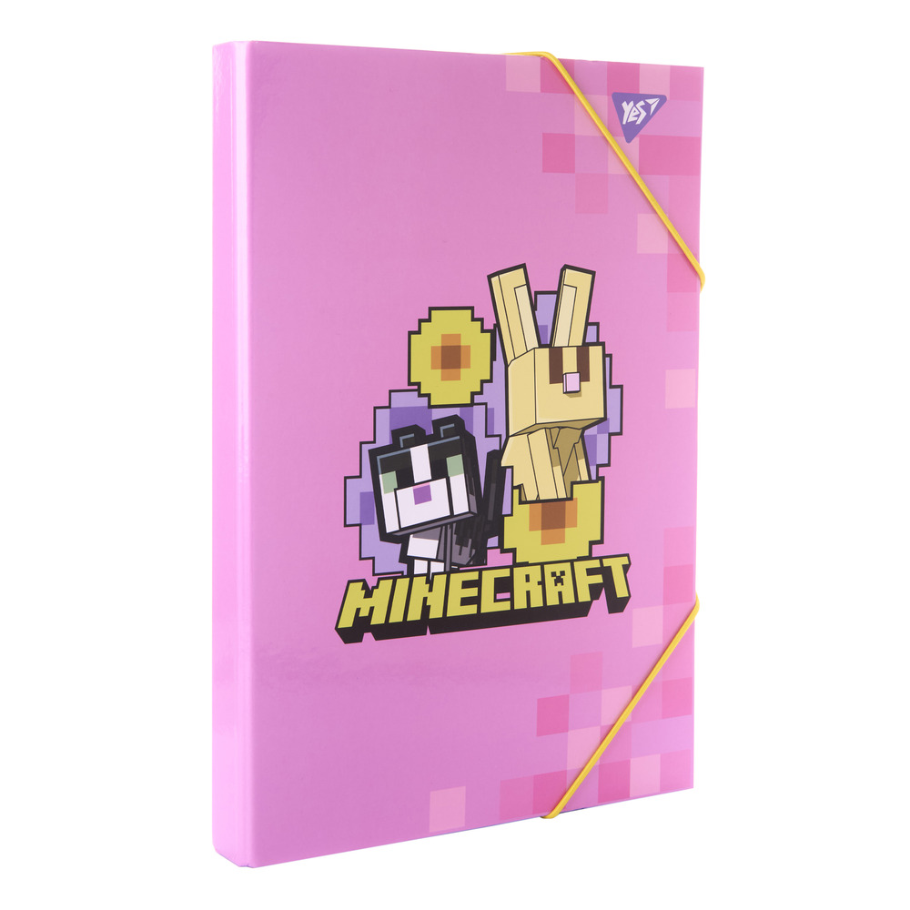 Папка для праці Yes картонна А4 Minecraft.Spring 500248