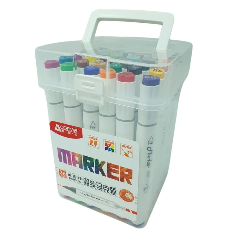 Набір скетч маркерів Aodemei "Marker" 36 кольорів M6113-36