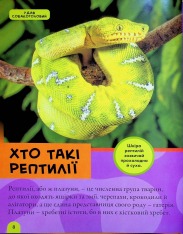 Книга National Geographic. Моя перша енциклопедія. Рептилії та амфібії. Фото 9