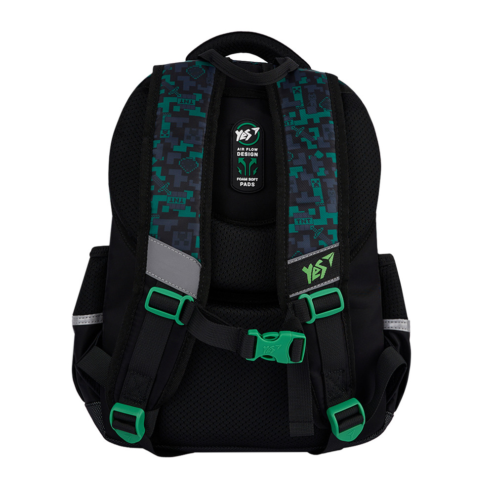 Рюкзак шкільний напівкаркасний Yes S-108 Minecraft Watch Out 559831. Фото 5