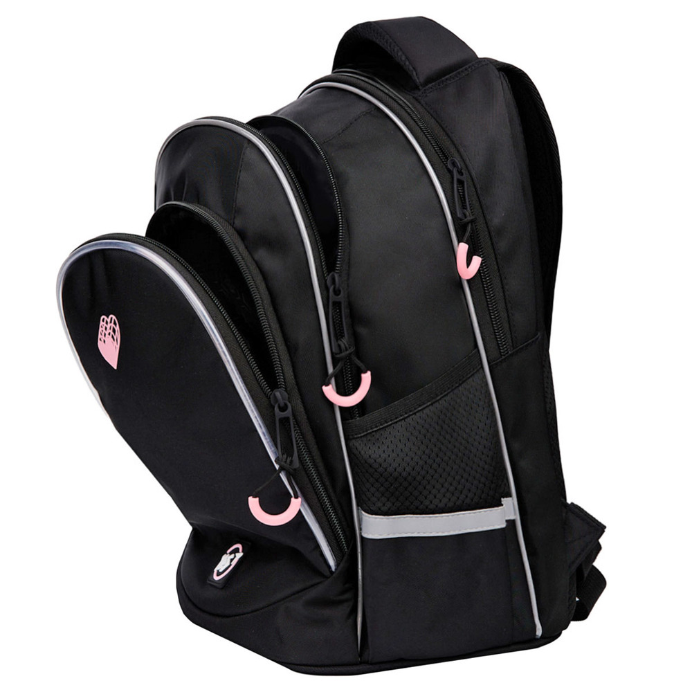 Рюкзак шкільний YES TS-52 Pink Heart LED. Фото 9