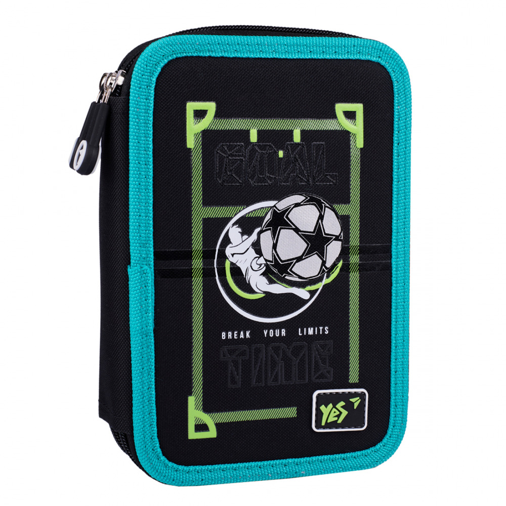 Пенал твердий YES подвійний HP-01 Football Game