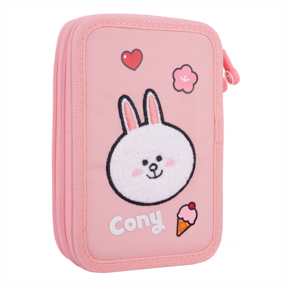 Пенал твердий подвійний Yes HP-01 Line Friends Pretty Choco and Cony 533638. Фото 2