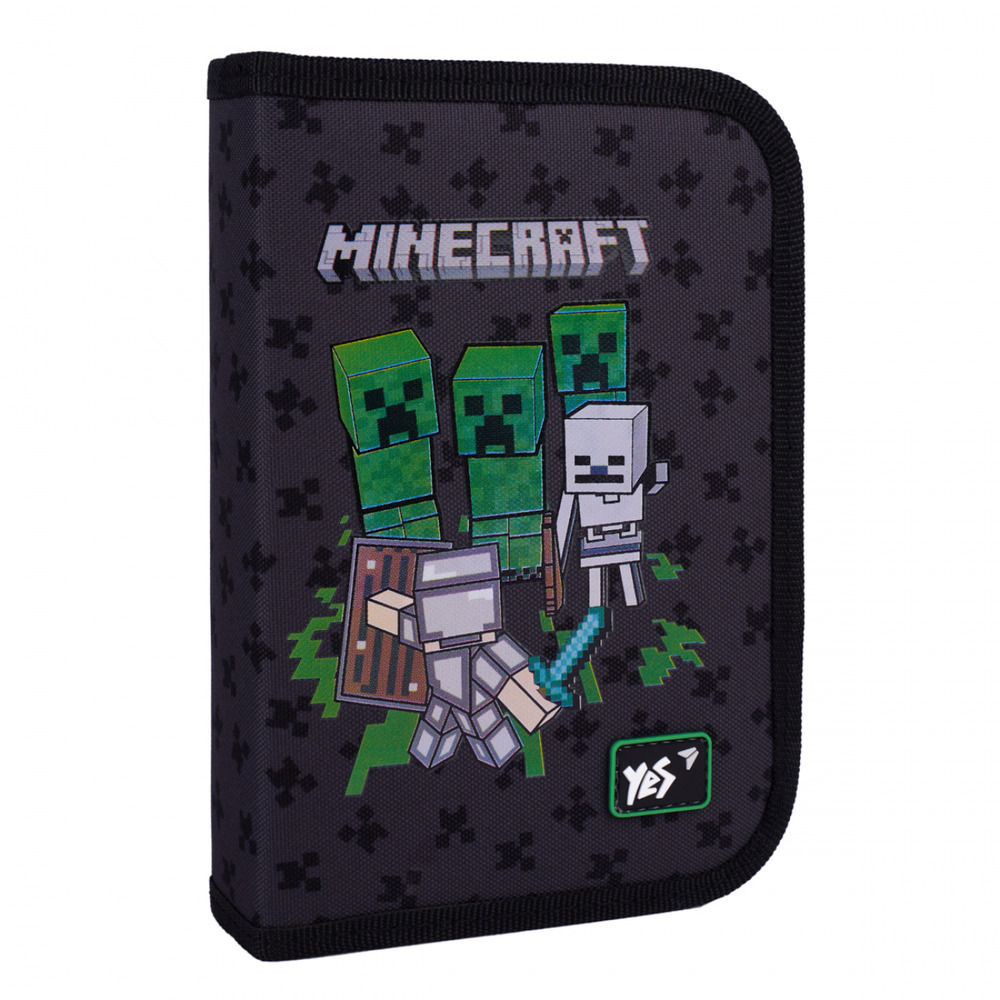 Пенал твердий одинарний з клапаном Yes HP-03 Minecraft Team 533622