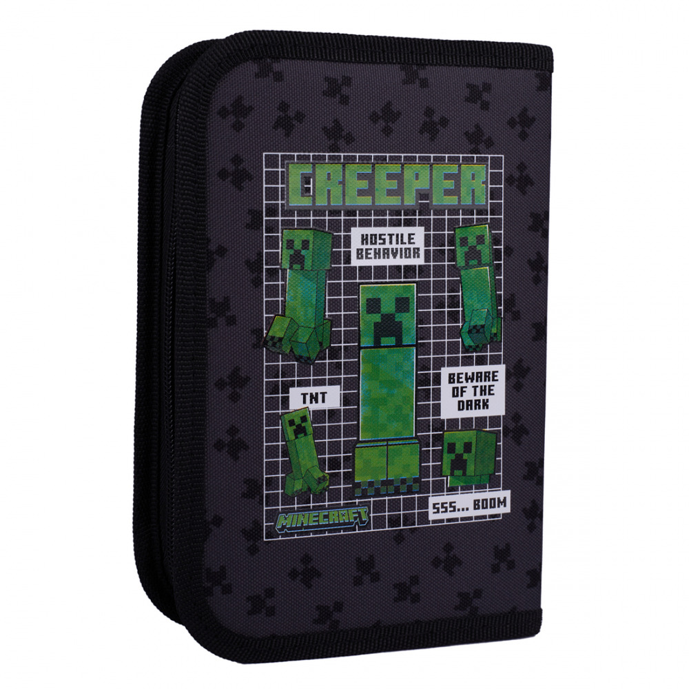 Пенал твердий одинарний з клапаном Yes HP-03 Minecraft Team 533622. Фото 2