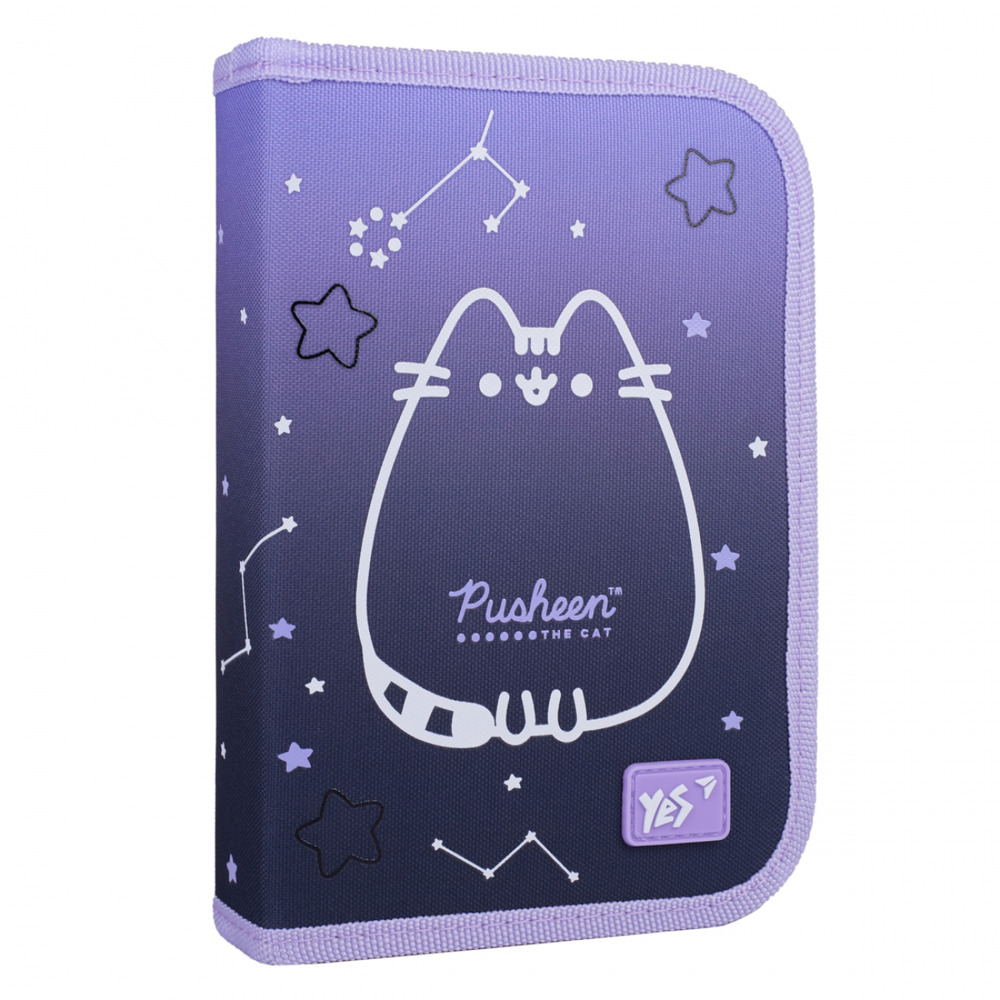 Пенал твердий одинарний з двома клапанами Yes HP-04 Pusheen Stellar 533626