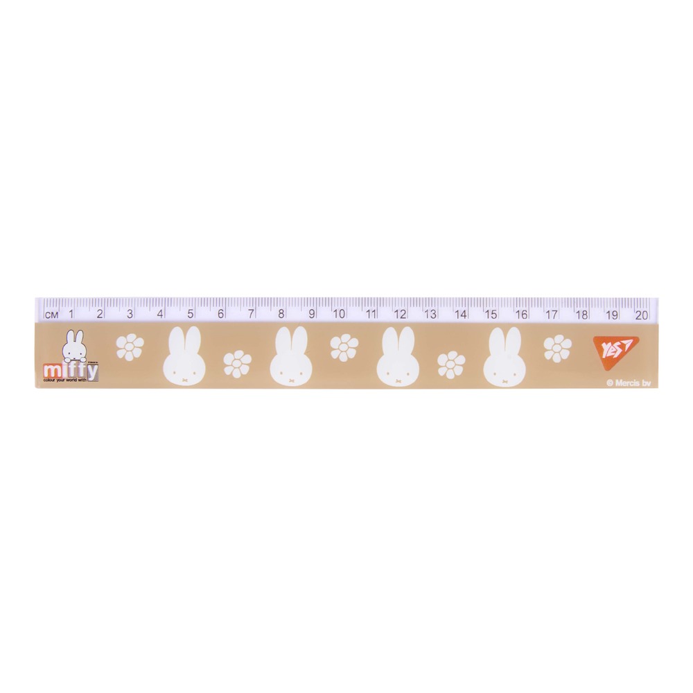Лінійка Yes 20 см Miffy 370686. Фото 2
