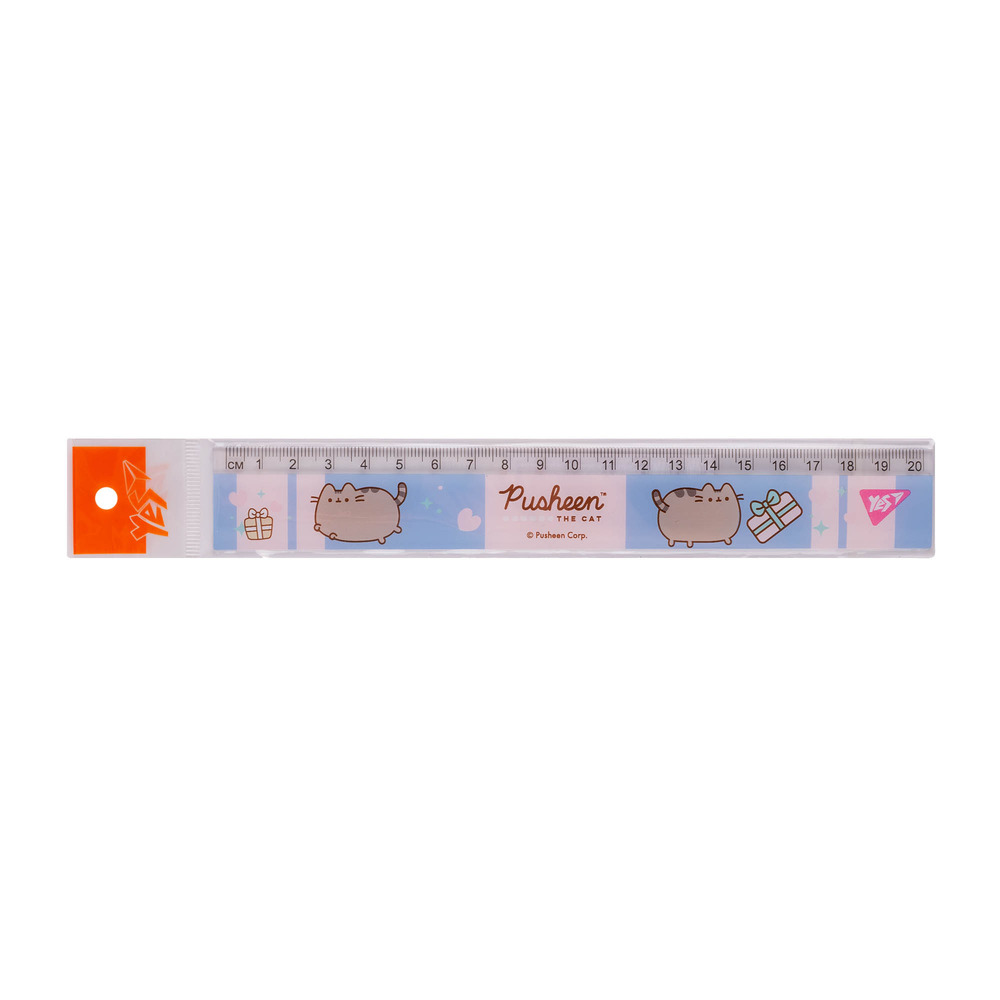 Лінійка Yes 20 см Pusheen 370683