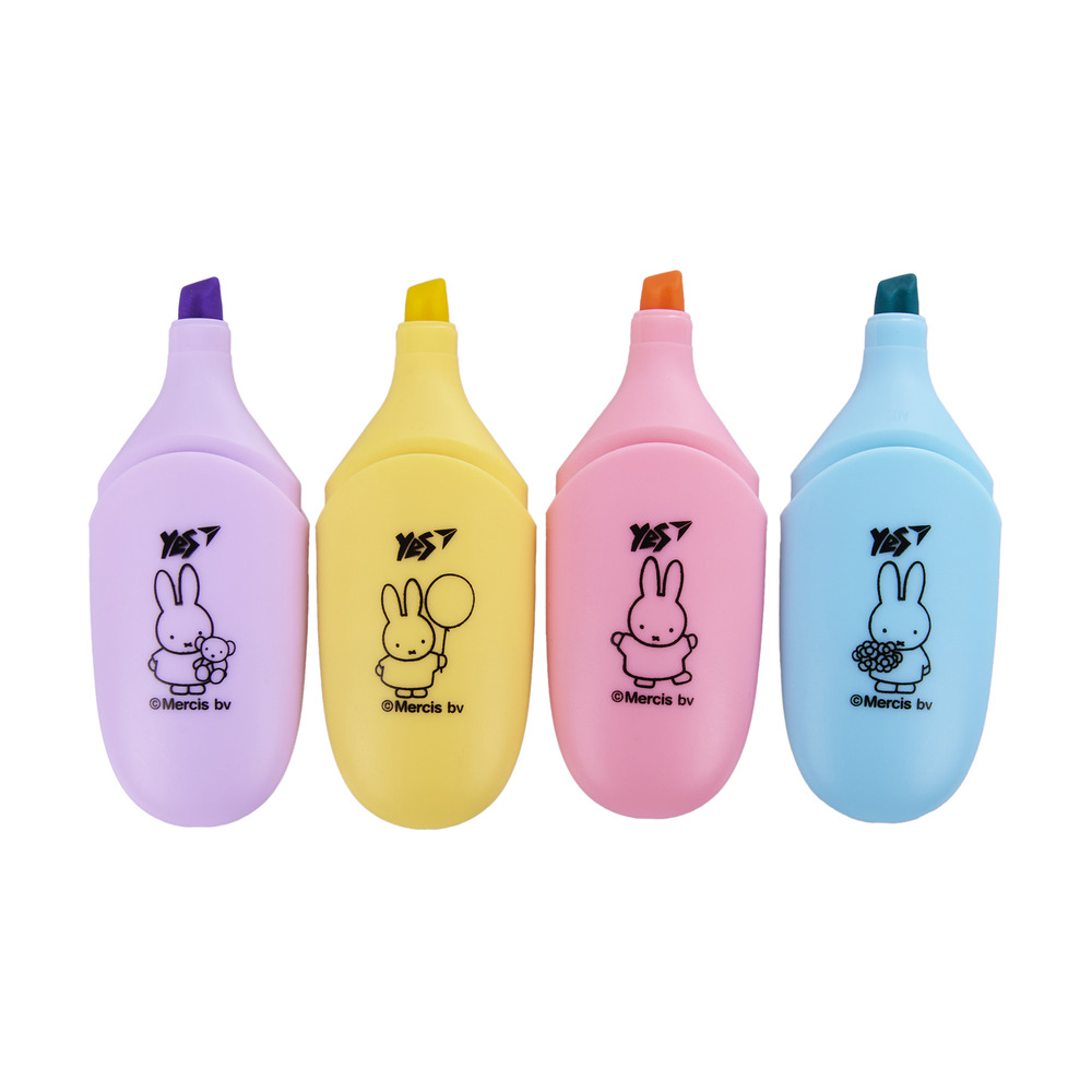 Маркер текстовий Yes Miffy в наборі 4 шт 391093. Фото 4