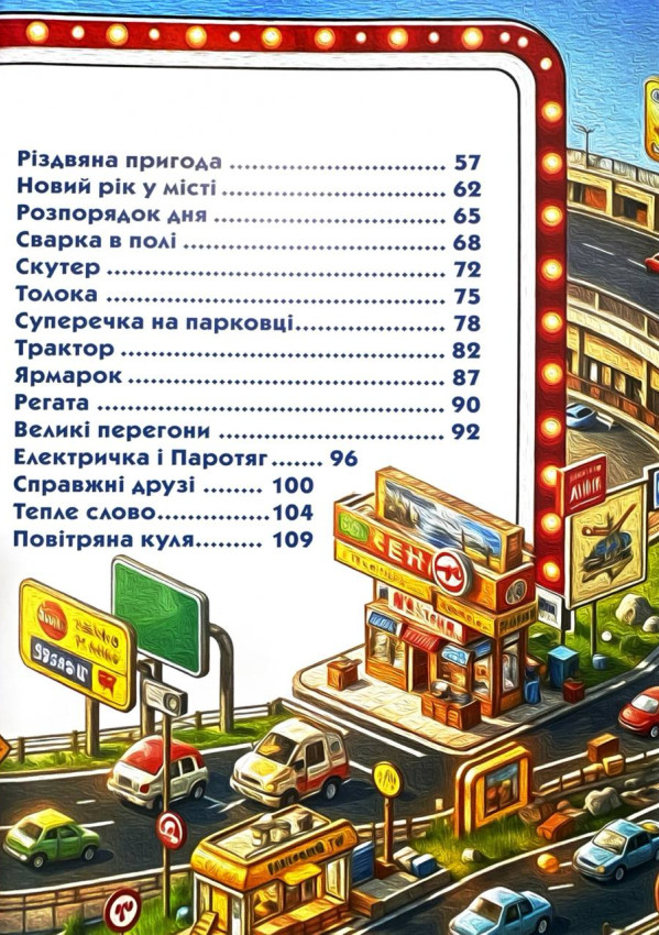 Книга Пригоди сміливих автівок. Великий формат. Фото 6