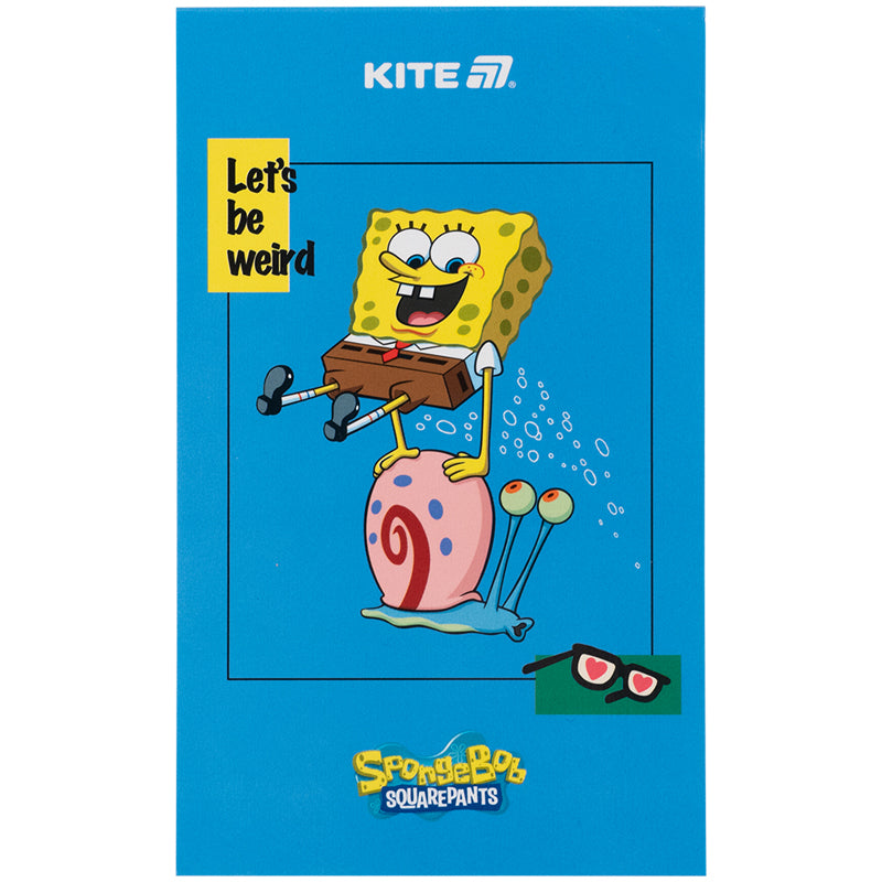Блокнот-планшет Kite Sponge Bob SB25-195, A6, 50 аркушів, нелінований. Фото 3