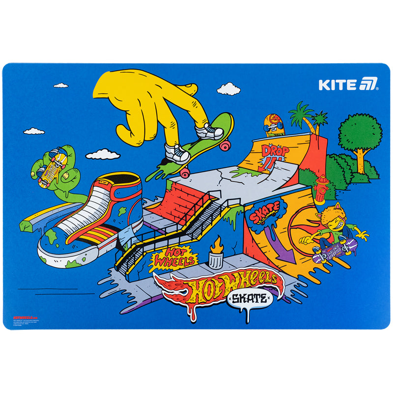 Підкладка настільна Kite Hot Wheels HW25-207-2