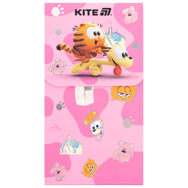 Блокнот на магніті Kite Garfield GF24-092, 60 аркушів, клітинка