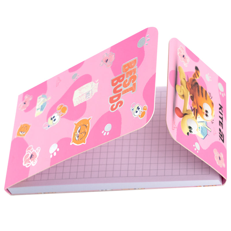 Блокнот на магніті Kite Garfield GF24-092, 60 аркушів, клітинка. Фото 2