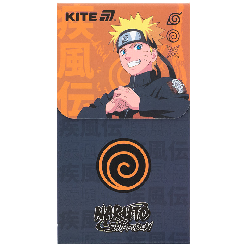 Блокнот на магніті Kite Naruto NR24-092, 60 аркушів, клітинка