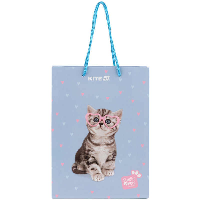 Пакет паперовий подарунковий Kite Studio Pets SP25-265, 18х24см. Фото 2