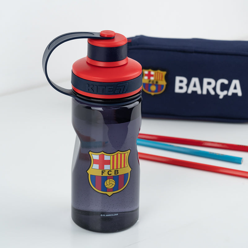 Пляшечка для води Kite FC Barcelona BC25-397, 500 мл, синя. Фото 5