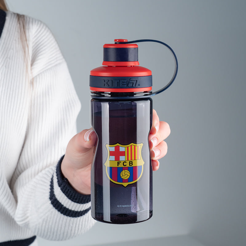 Пляшечка для води Kite FC Barcelona BC25-397, 500 мл, синя. Фото 7