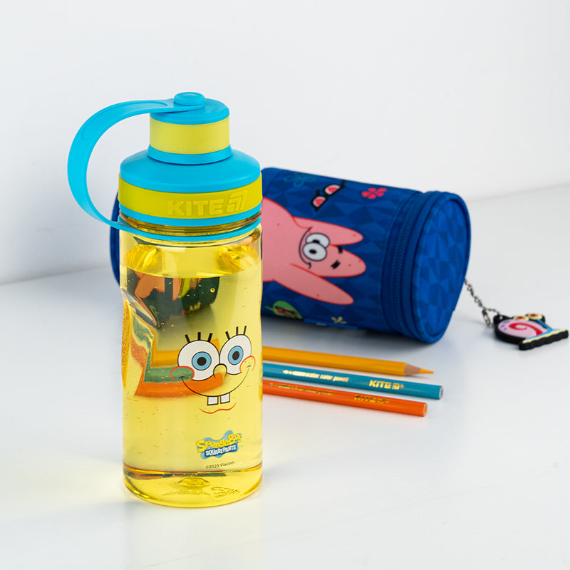 Пляшечка для води Kite Sponge Bob SB25-397, 500 мл, жовта. Фото 4