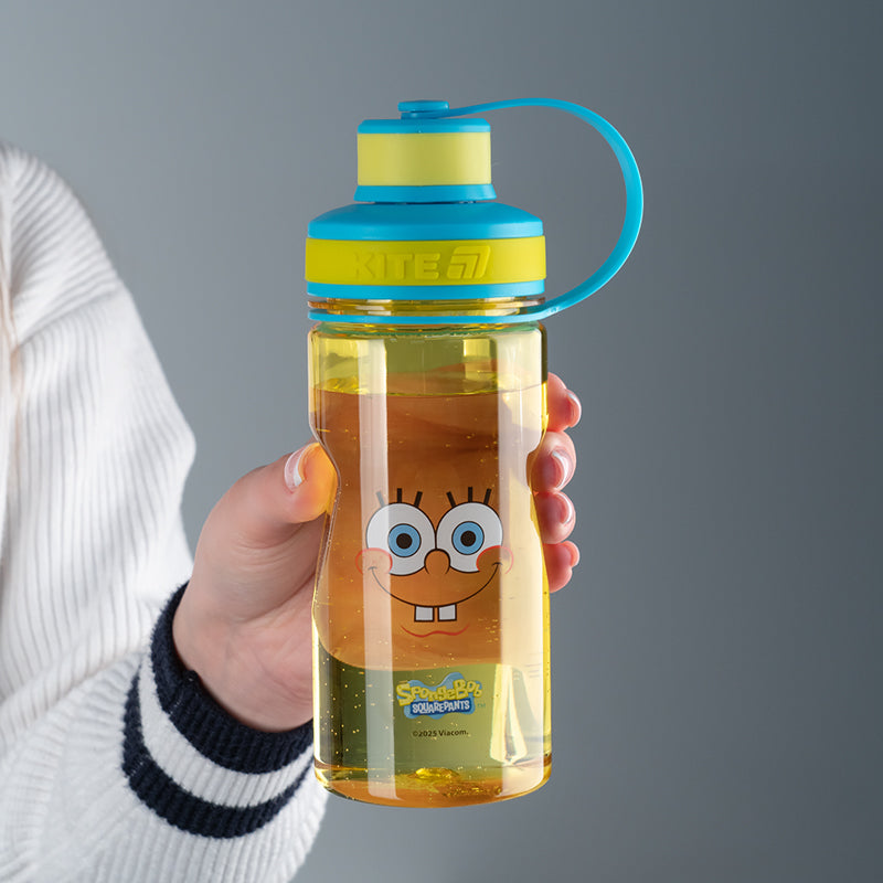 Пляшечка для води Kite Sponge Bob SB25-397, 500 мл, жовта. Фото 7