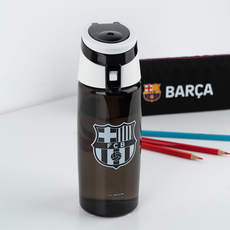 Пляшечка для води Kite FC Barcelona BC25-401, 550 мл, чорна. Фото 3