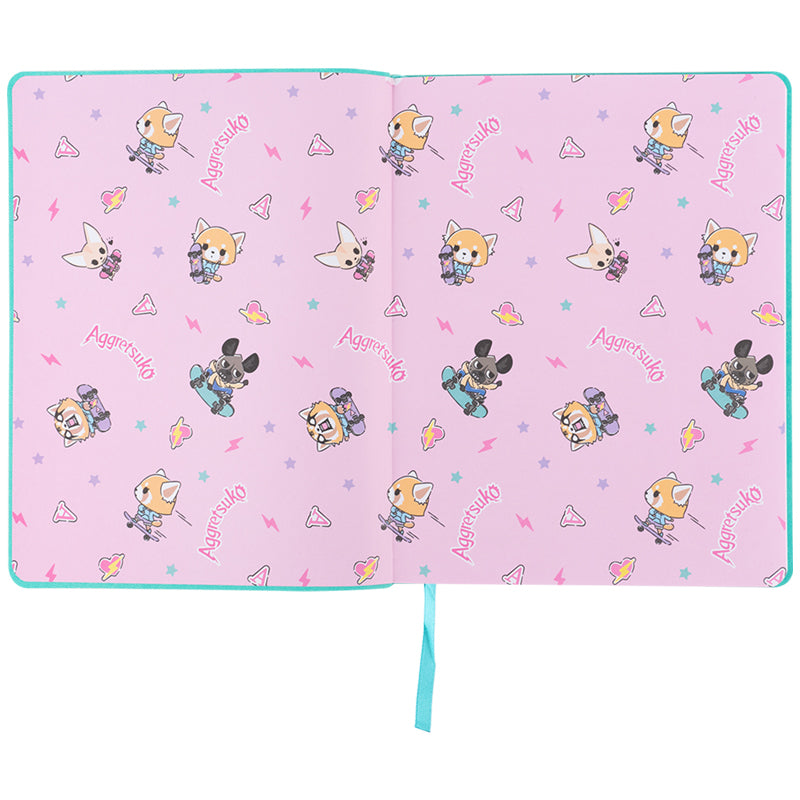 Щоденник шкільний Kite Aggretsuko AR25-283, м'яка обкладинка, PU. Фото 3