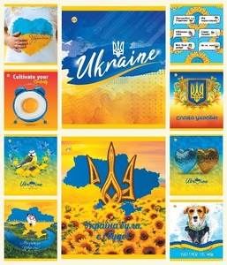 Зошит учнівський Тетрада 36 аркушів, клітинка 20/240. Фото 5