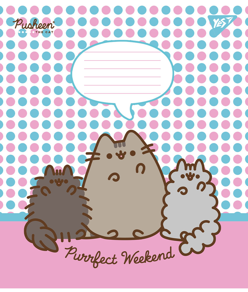 Зошит шкільний Yes Pusheen А5 12 аркушів лінія 766951. Фото 6