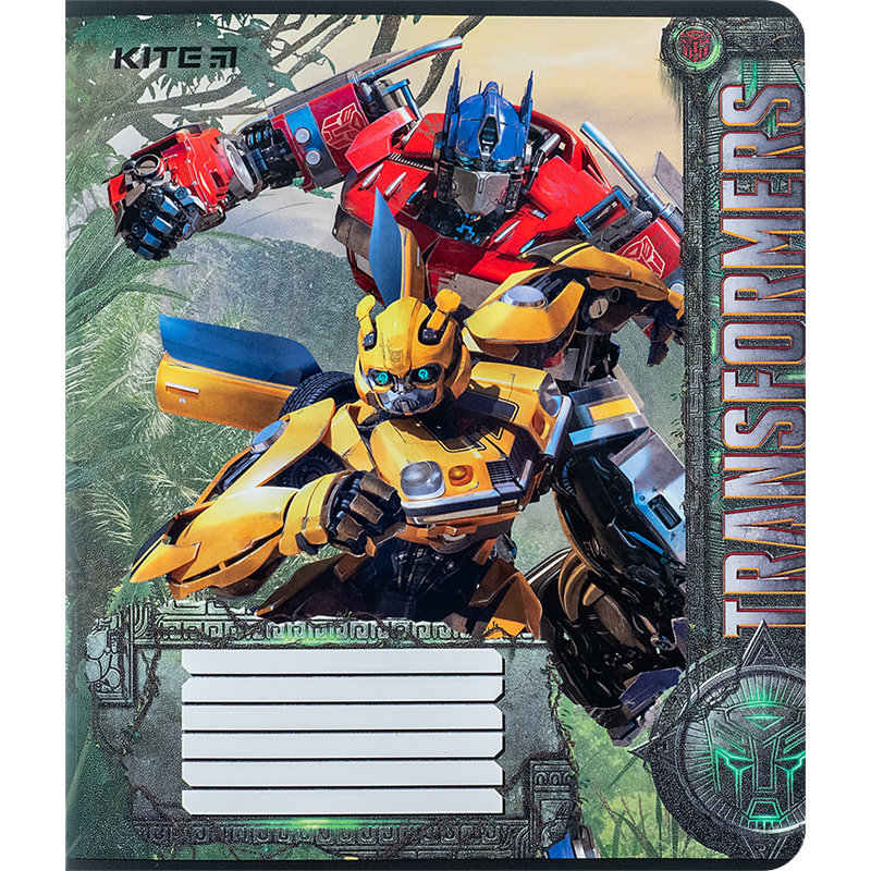 Зошит шкільний Kite Transformers 12 аркушів, клітинка TF24-232. Фото 4