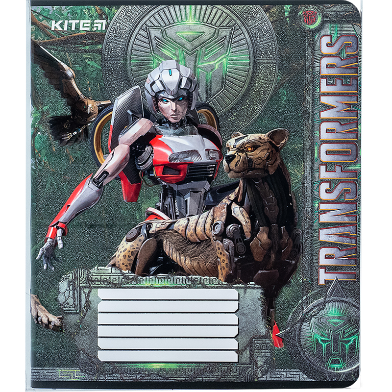 Зошит шкільний Kite Transformers 12 аркушів, клітинка TF24-232. Фото 12
