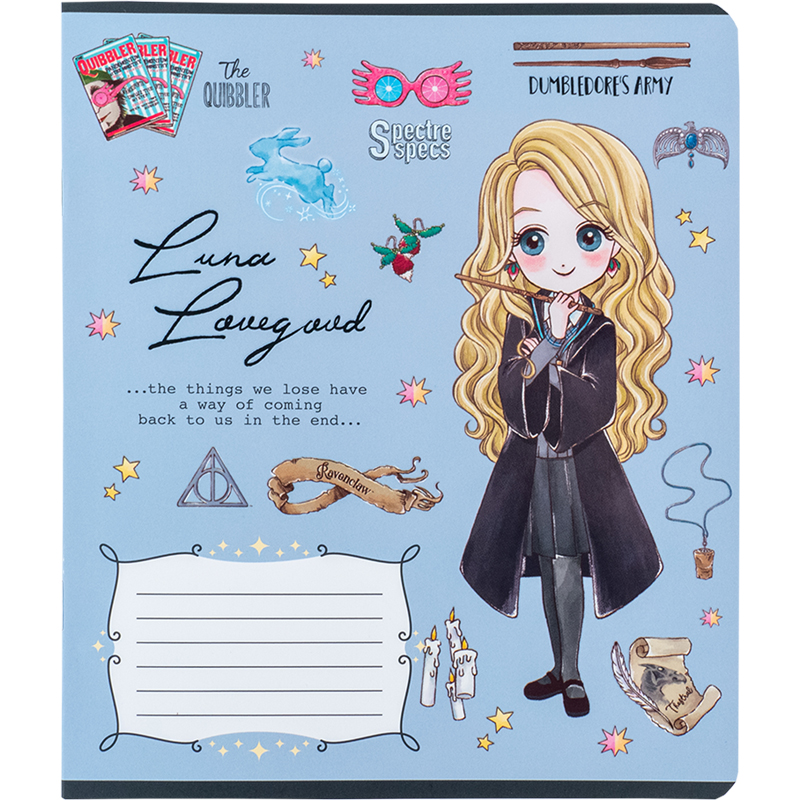 Зошит шкільний Kite Harry Potter 12 аркушів, клітинка HP24-232. Фото 9