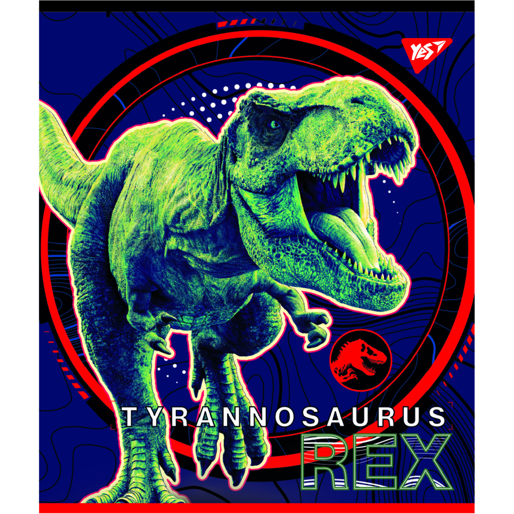 Зошит шкільний YES Jurassic world А5 12 аркушів клітинка 766794. Фото 4