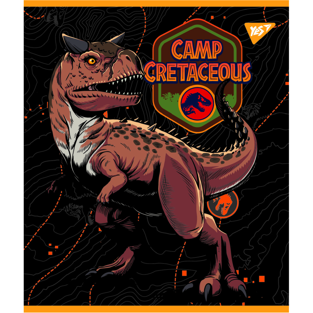 Зошит шкільний YES Jurassic world А5 12 аркушів клітинка 766794. Фото 2