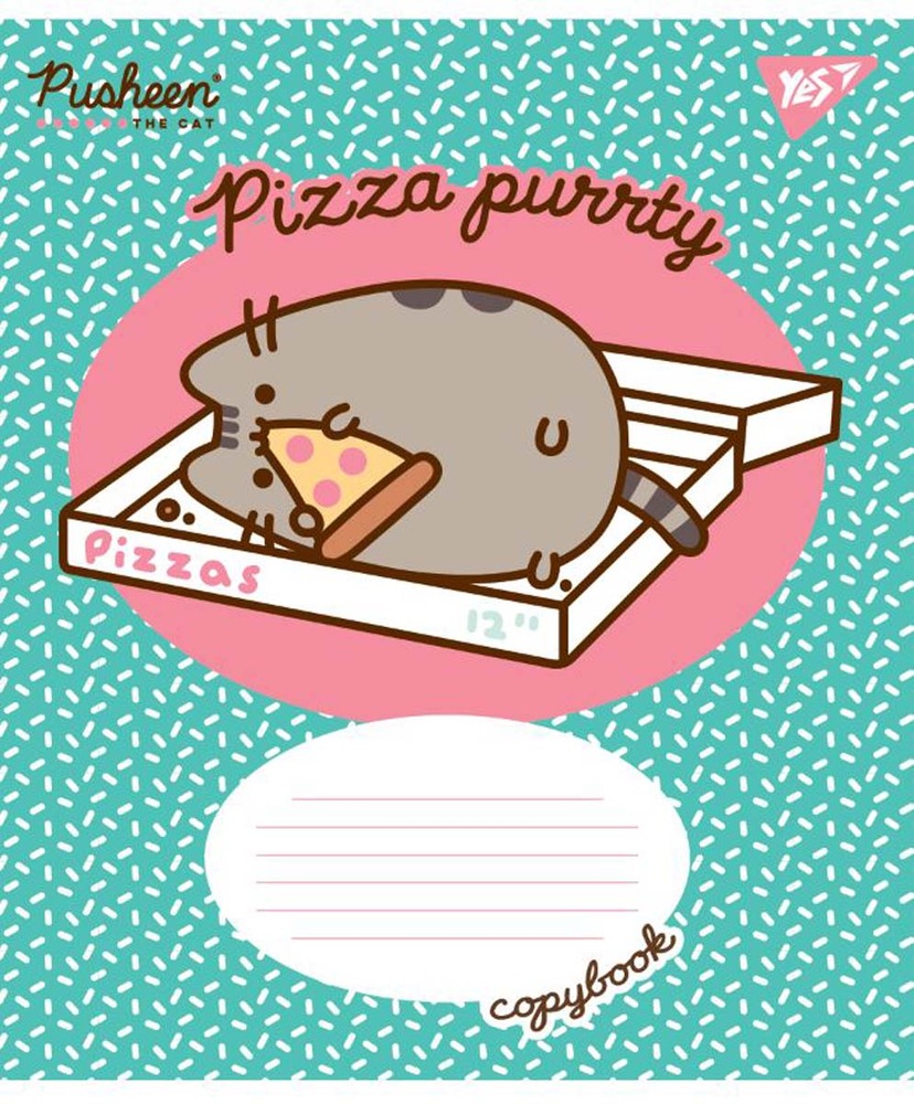 Зошит шкільний YES Pusheen 12 аркушів клітинка 766275. Фото 5