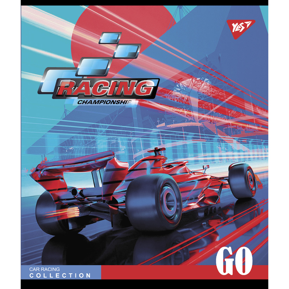 Зошит шкільний YES Racing championship А5 48 аркушів клітинка 766863. Фото 5