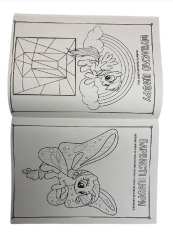 Книжка-розмальовка Polly розвивальна із завданнями Мікс. Фото 18