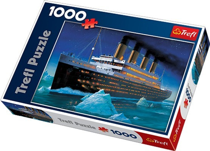 Пазли Trefl 1000 елементів  - Титанік 10080