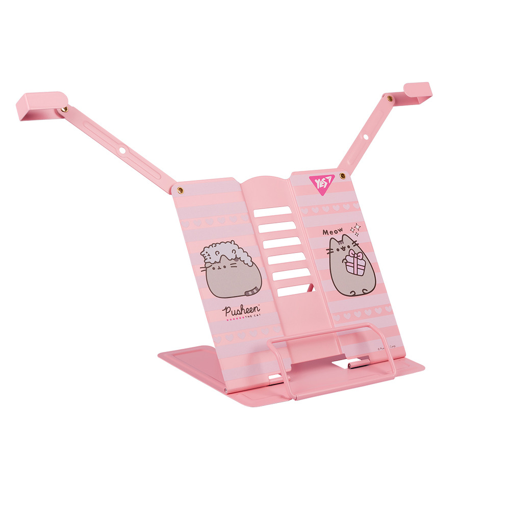 Підставка для книг з додатковими фіксаторами Yes Pusheen металева 470519. Фото 3