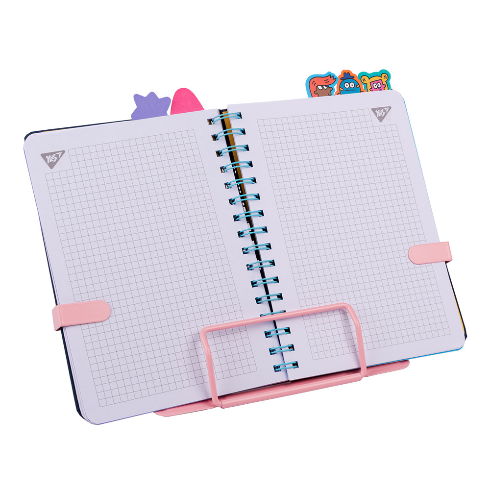 Підставка для книг з додатковими фіксаторами Yes Pusheen металева 470519. Фото 4