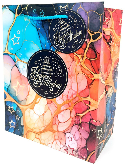 Пакет паперовий Art Studio of Happiness 18х23х10 см GB-24036