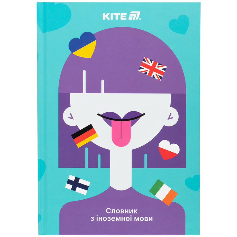 Словник для запису іноземних слів Kite Girl А5 60 аркушів K25-407-1