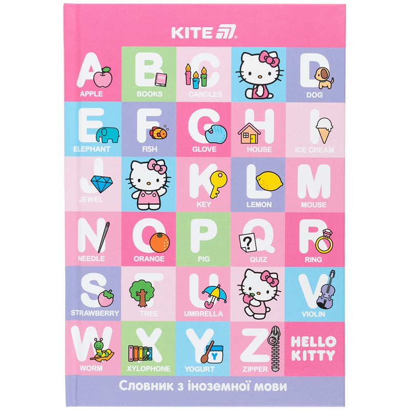 Словник для запису іноземних слів Kite Hello Kitty А5 60 аркушів HK25-407-1