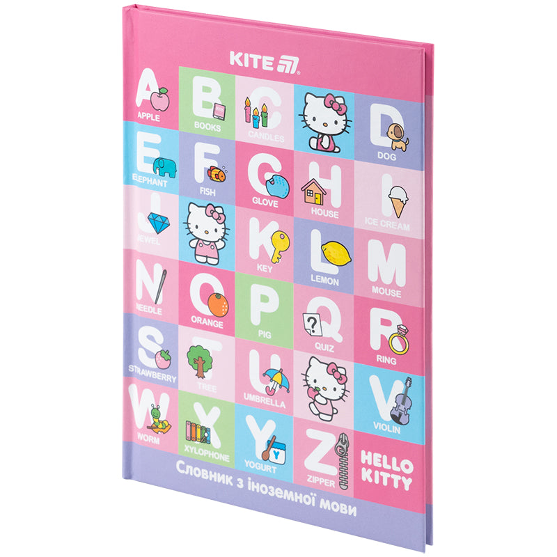 Словник для запису іноземних слів Kite Hello Kitty А5 60 аркушів HK25-407-1. Фото 2