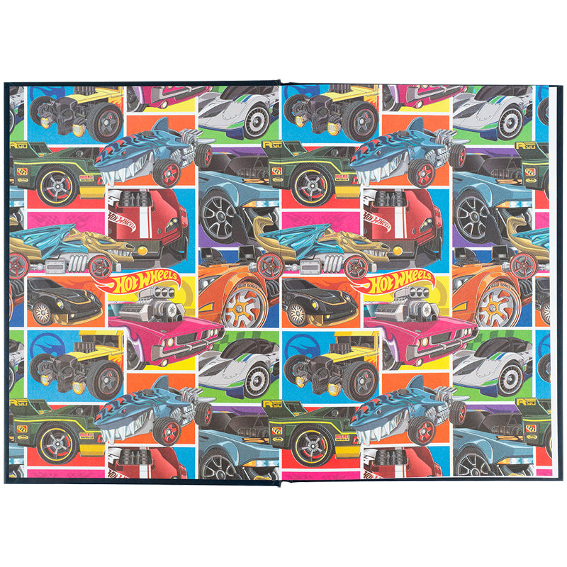 Щоденник шкільний Kite Hot Wheels HW25-262-1, тверда обкладинка. Фото 3