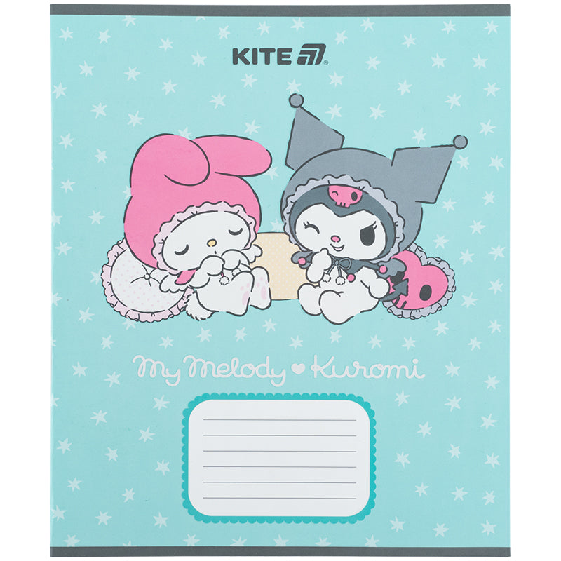 Зошит шкільний Kite Kuromi 12 аркушів, коса лінія Kuromi HK25-235-2. Фото 9