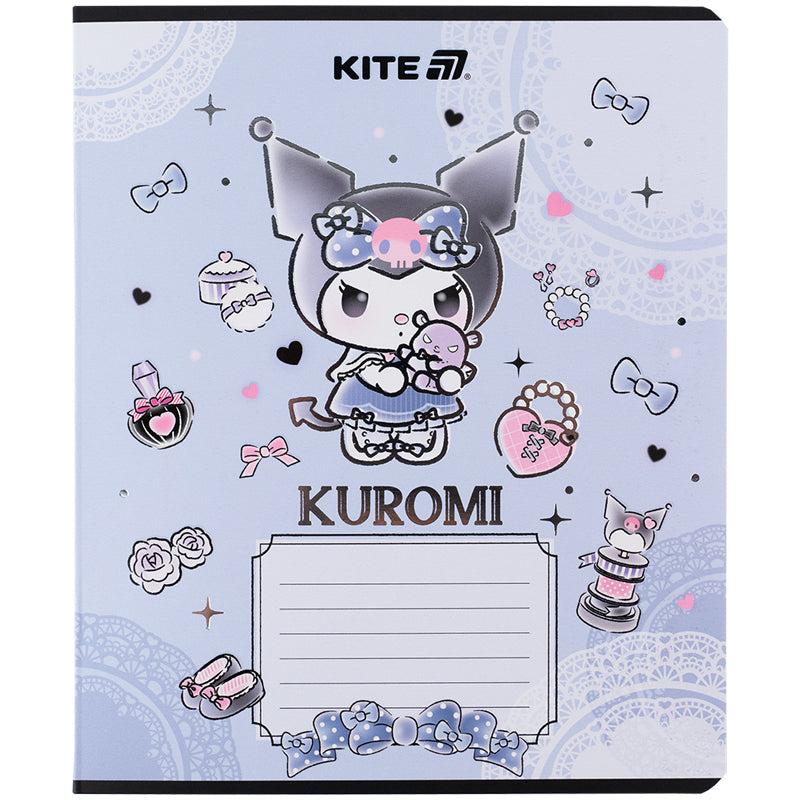 Зошит шкільний Kite Kuromi 18 аркушів, лінія HK25-237-1. Фото 8