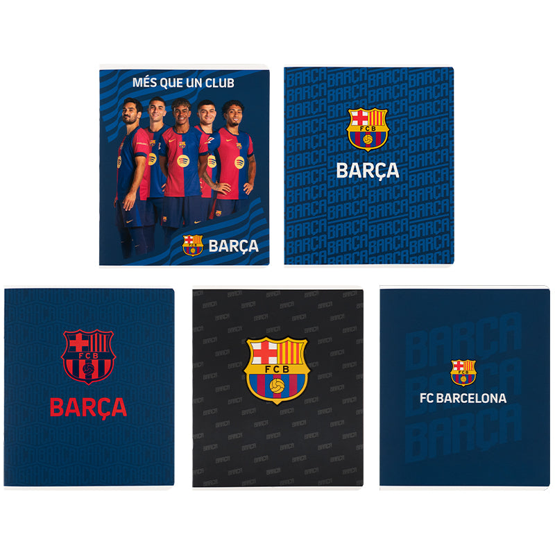 Зошит шкільний Kite FC Barcelona 24 аркуші, клітинка BC25-238