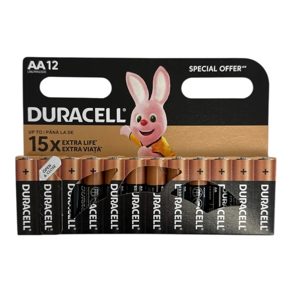 Батарейка Duracell Basic AA/LR06 12шт 42898634OE