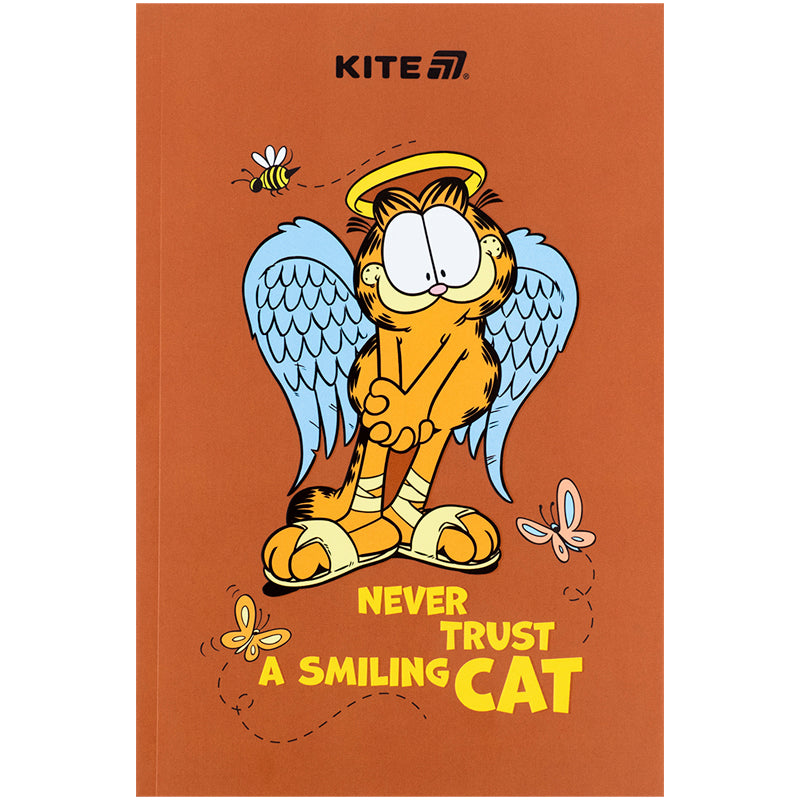 Блокнот Kite Garfield GF25-193-1, термобіндер, А5, 64 аркуші, нелінований